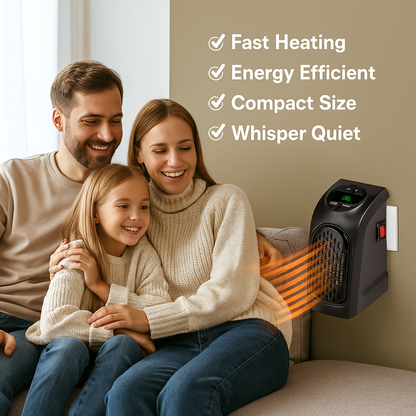 Calefactor Electrico Portatil De Pared