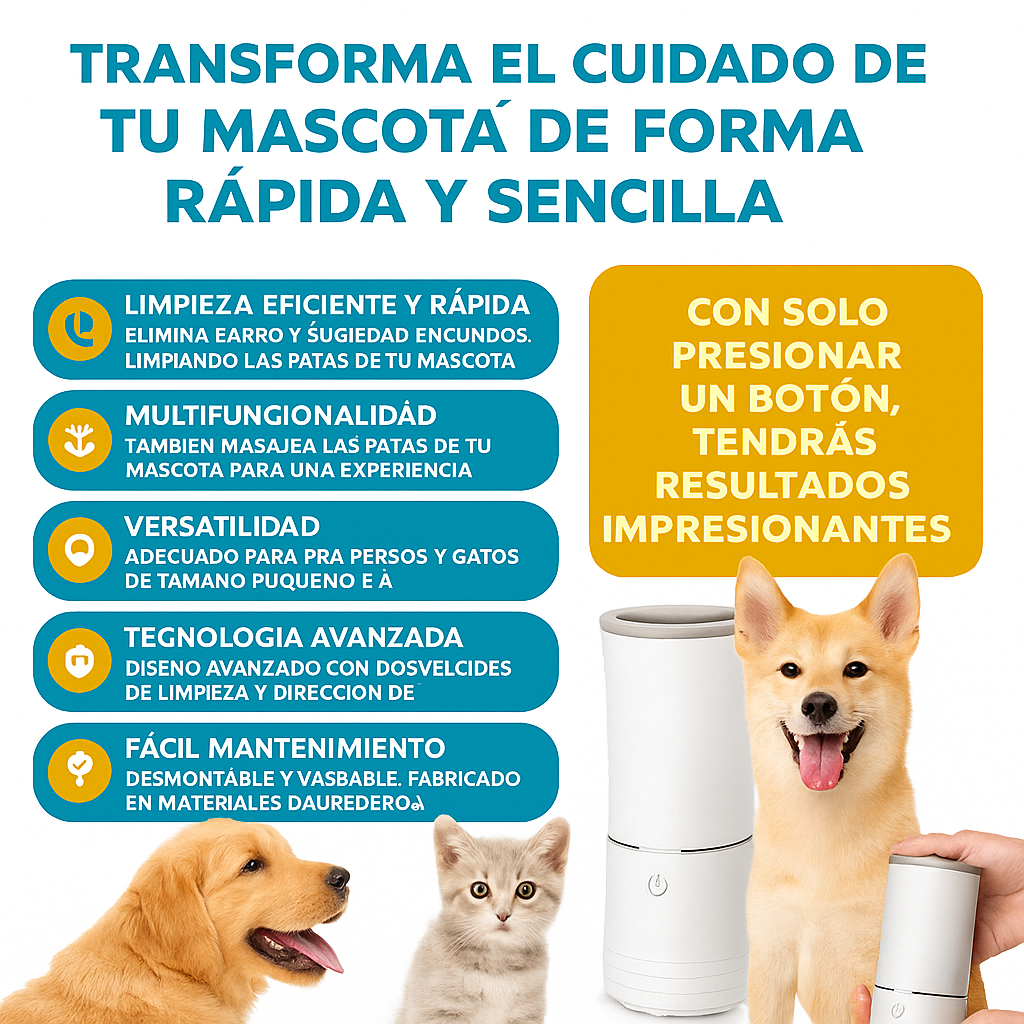 Limpiador Automático De Patas