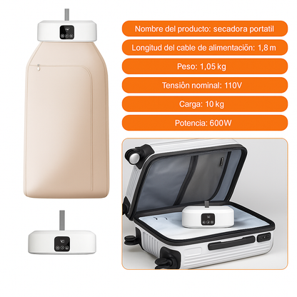 Secadora Portátil Plegable Para Ropa