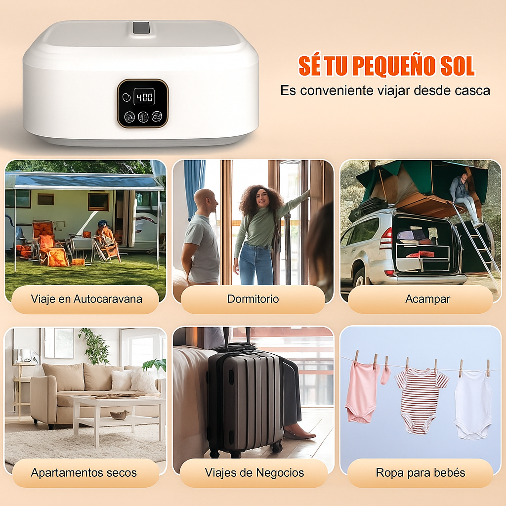 Secadora Portátil Plegable Para Ropa
